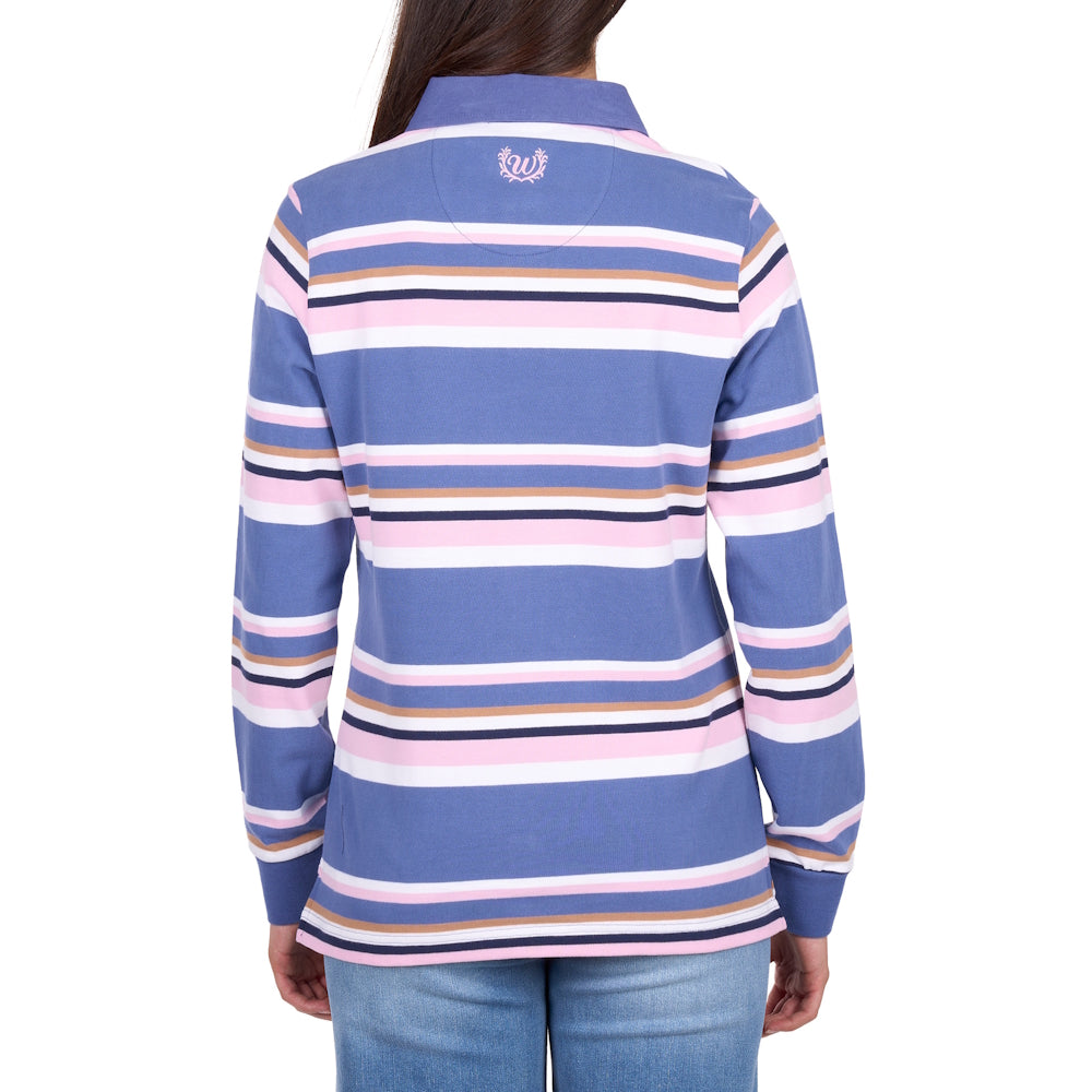 Wrangler® Womens Easton Stripe Rugby