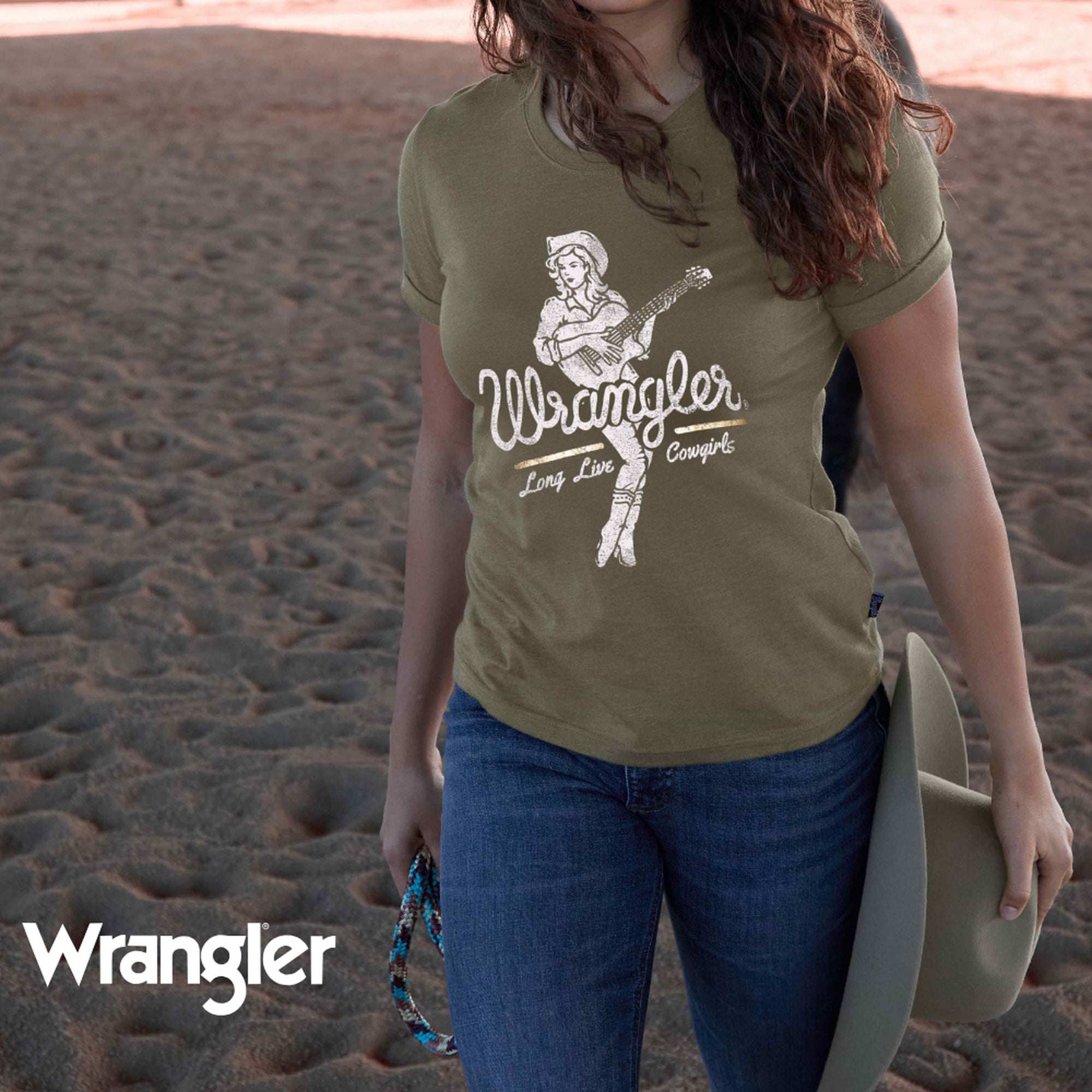 Wrangler® Womens Adriana Short Sleeve Tee