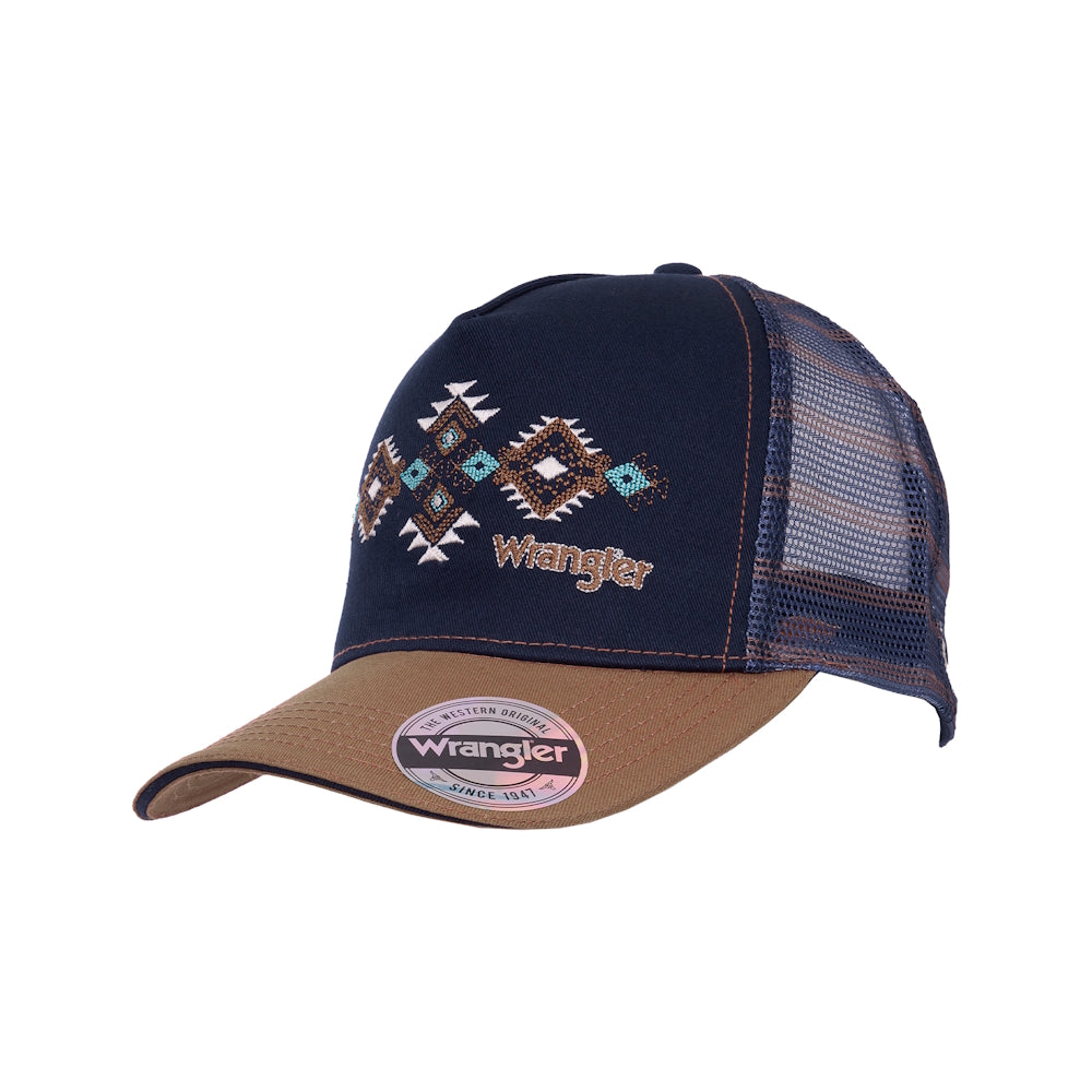 Wrangler® Francis High Profile Ponytail Trucker Cap