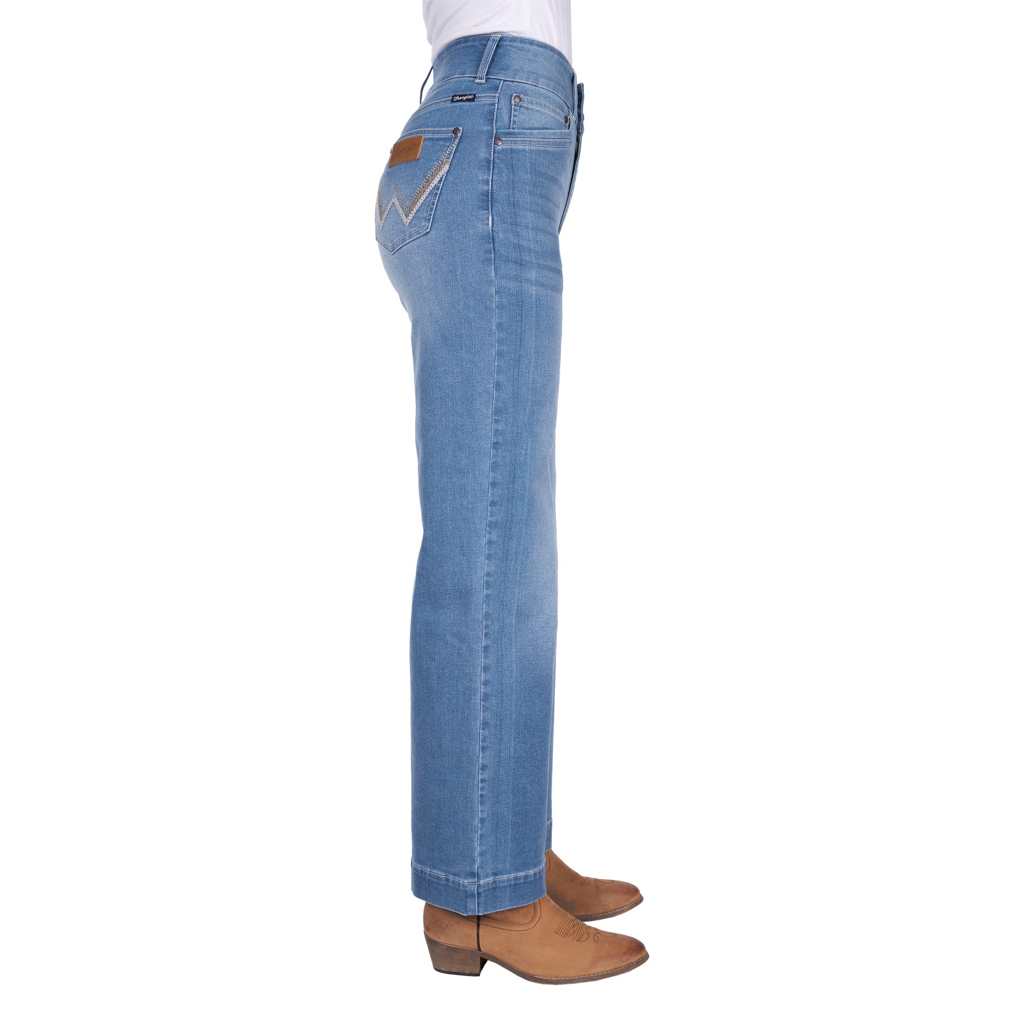 Wrangler® Womens Chloe Hi Rise Jeans 30 Leg Length