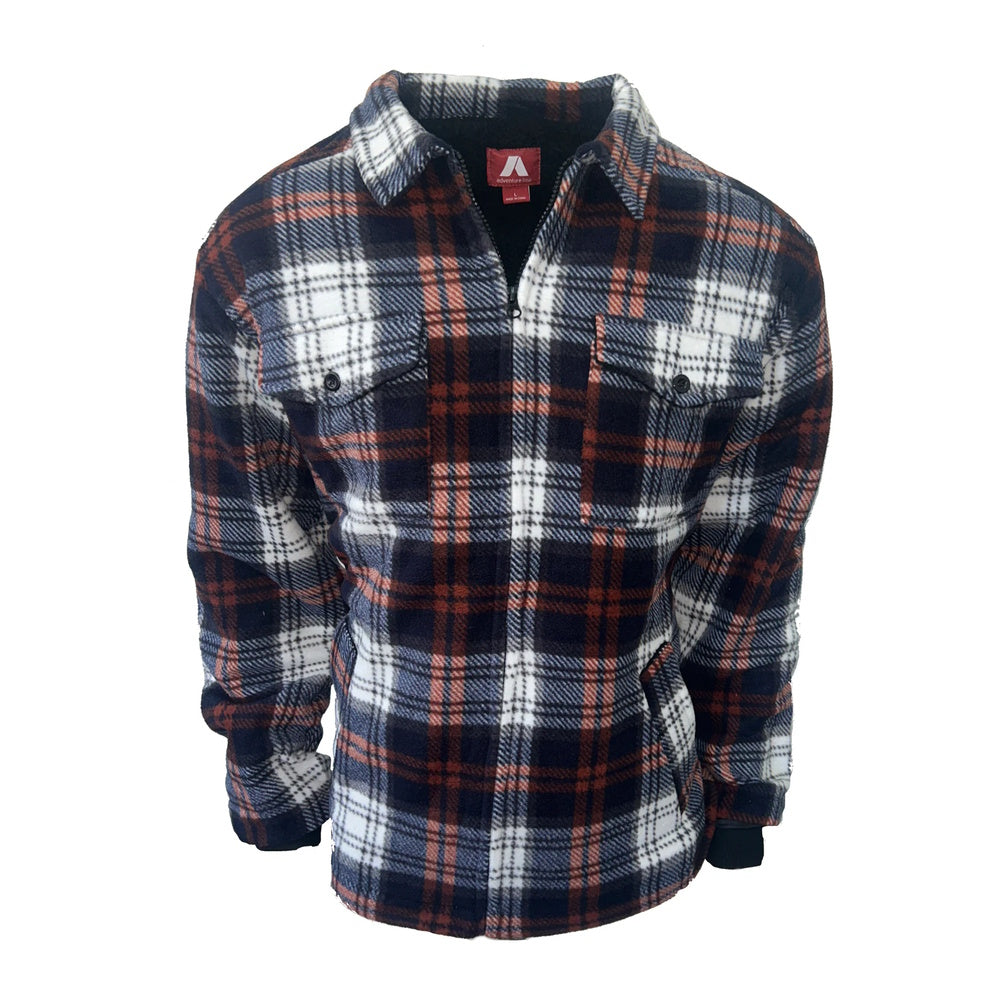 Adventureline Men's Shearers Jacket in Burnt Red