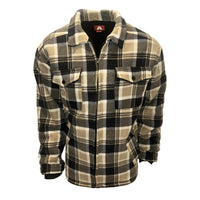 Adventureline Men's Shearers Jacket in Beige Check