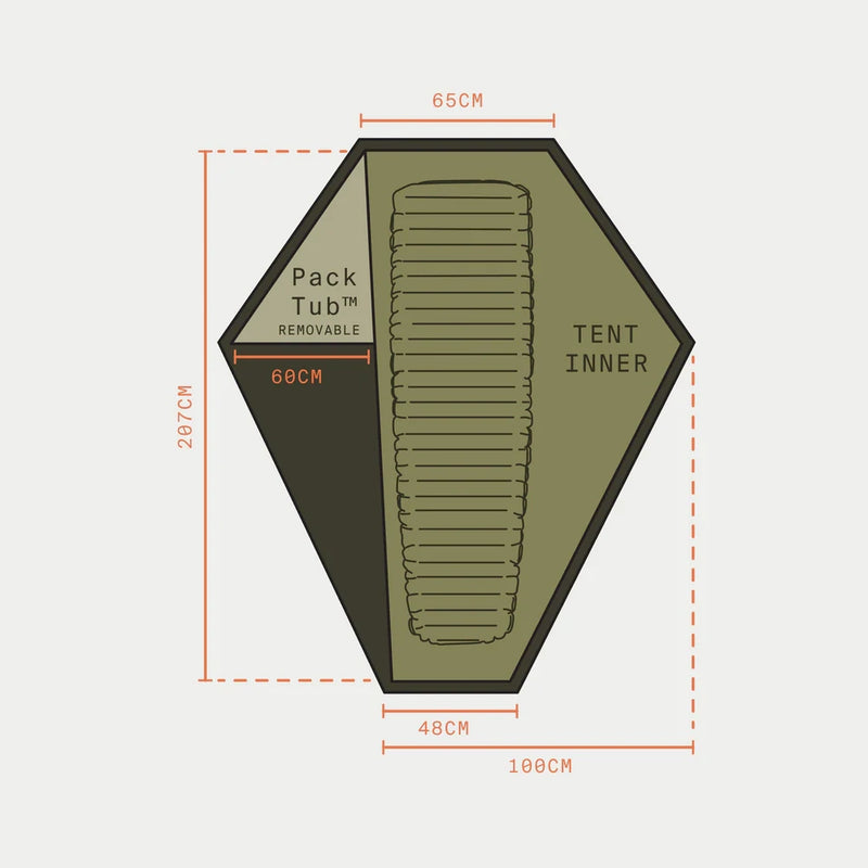 Alton Goods 1P Ultralight Tent