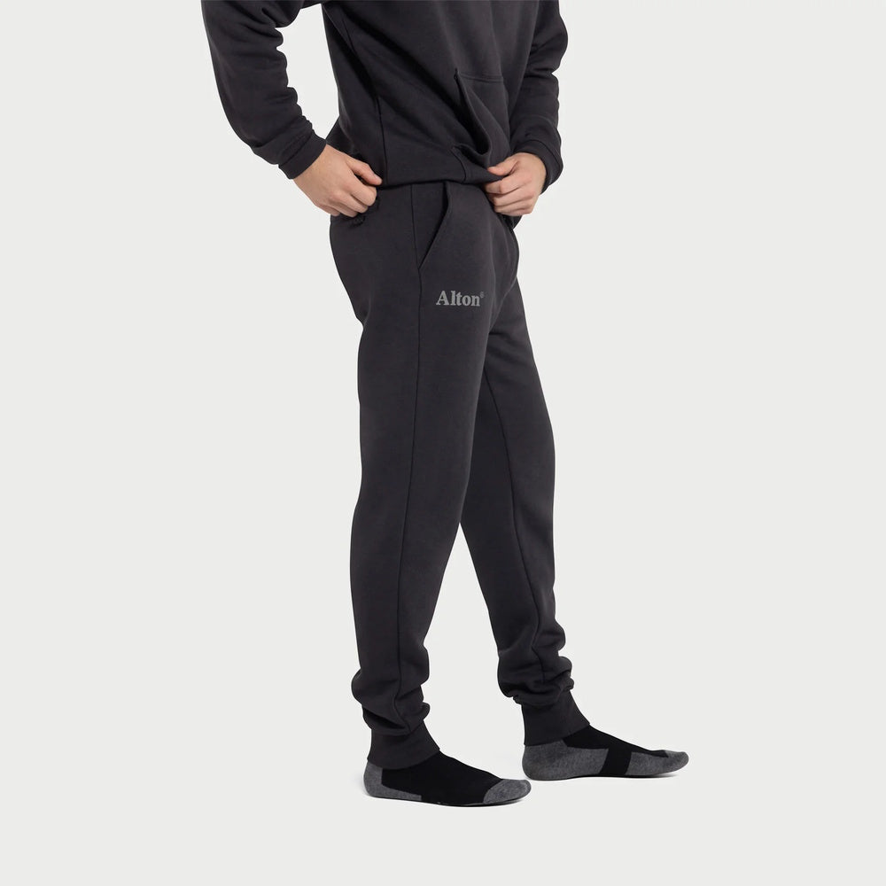 Side of Alton Goods Men's Transit Sweatpants in Charcoal