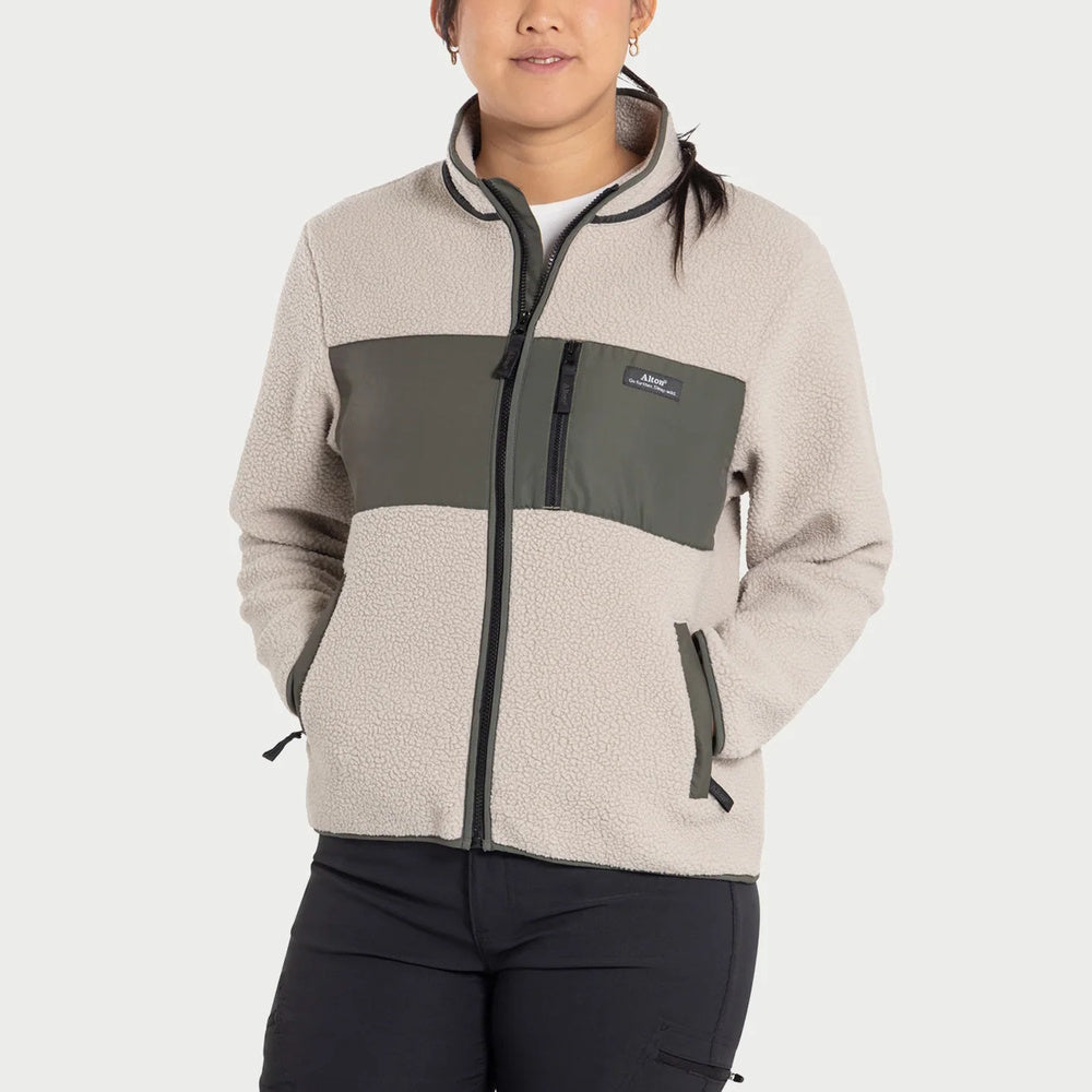 Front of Alton Goods Women's Heritage Fleece