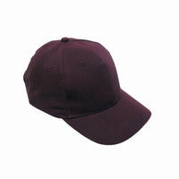 Avenel Cotton Baseball Cap in Maroon