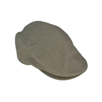 Avenel Linen/Cotton Blend Flat Cap