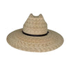 Avenel Palm Straw Wide Lifeguard Hat