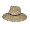 Avenel Palm Straw Wide Lifeguard Hat