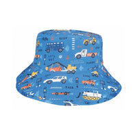 Avenel Kids Automobile Print Cotton Hat