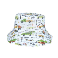 Avenel Kids Automobile Print Cotton Hat