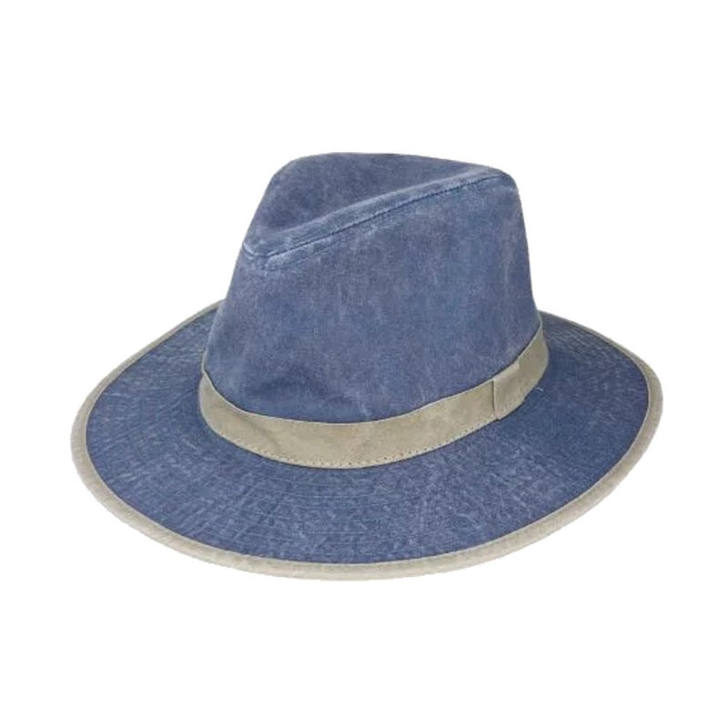 Avenel Distressed Cotton Safari Hat