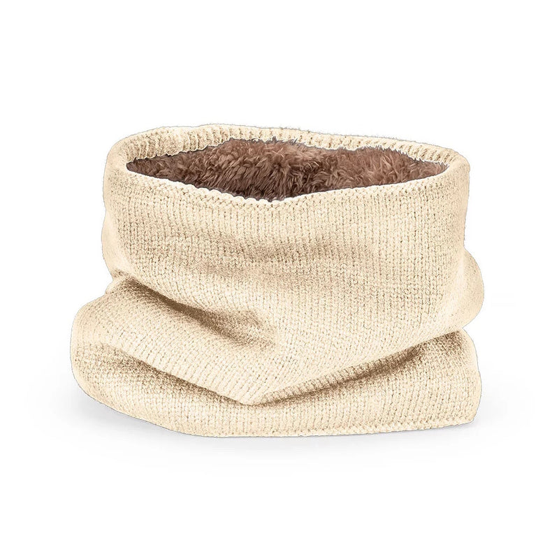 Avenel Bart Plush Lined Acrylic Knit Neck Warmer