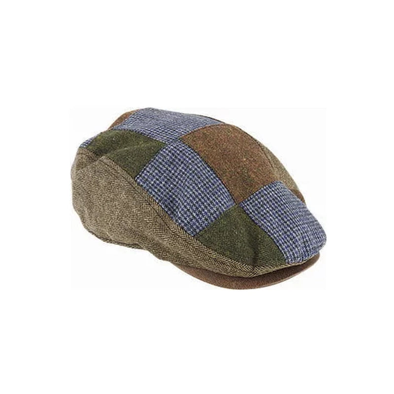 Avenel Wren Wool Blend Patchwork Ivy Cap