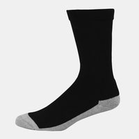 Bamboo Textiles Charcoal Health Socks in Black/Grey