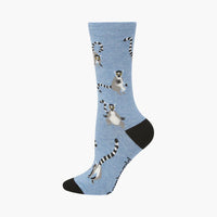 Bamboozld Womens Ring Tailed Lemurs Socks