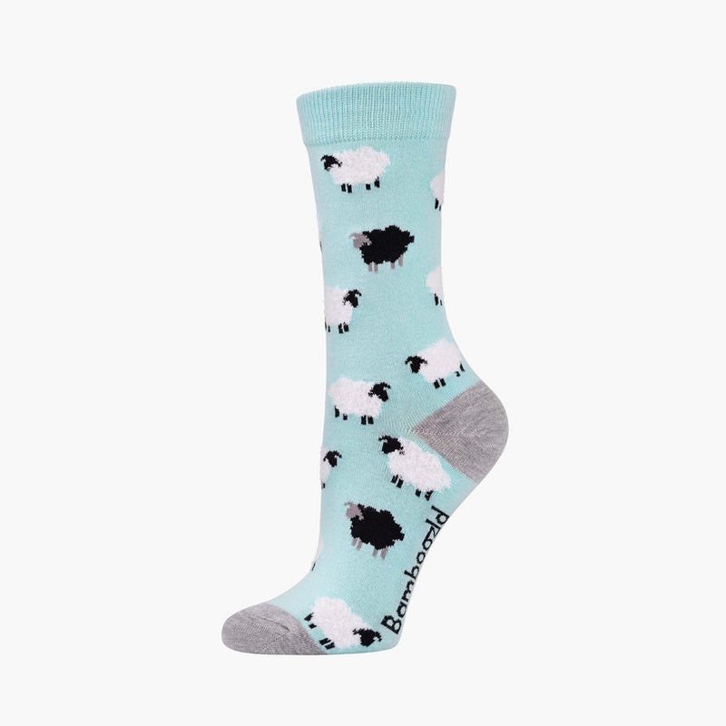 Bamboozld Womens Fluffy Sheep Socks
