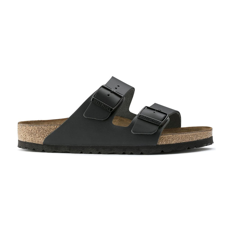 Birkenstock Arizona Smooth Leather Sandal (Black)