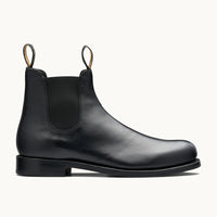 Blundstone 156 Heritage Black Leather Elastic Side Boots