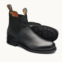 Blundstone 156 Heritage Black Leather Elastic Side Boots