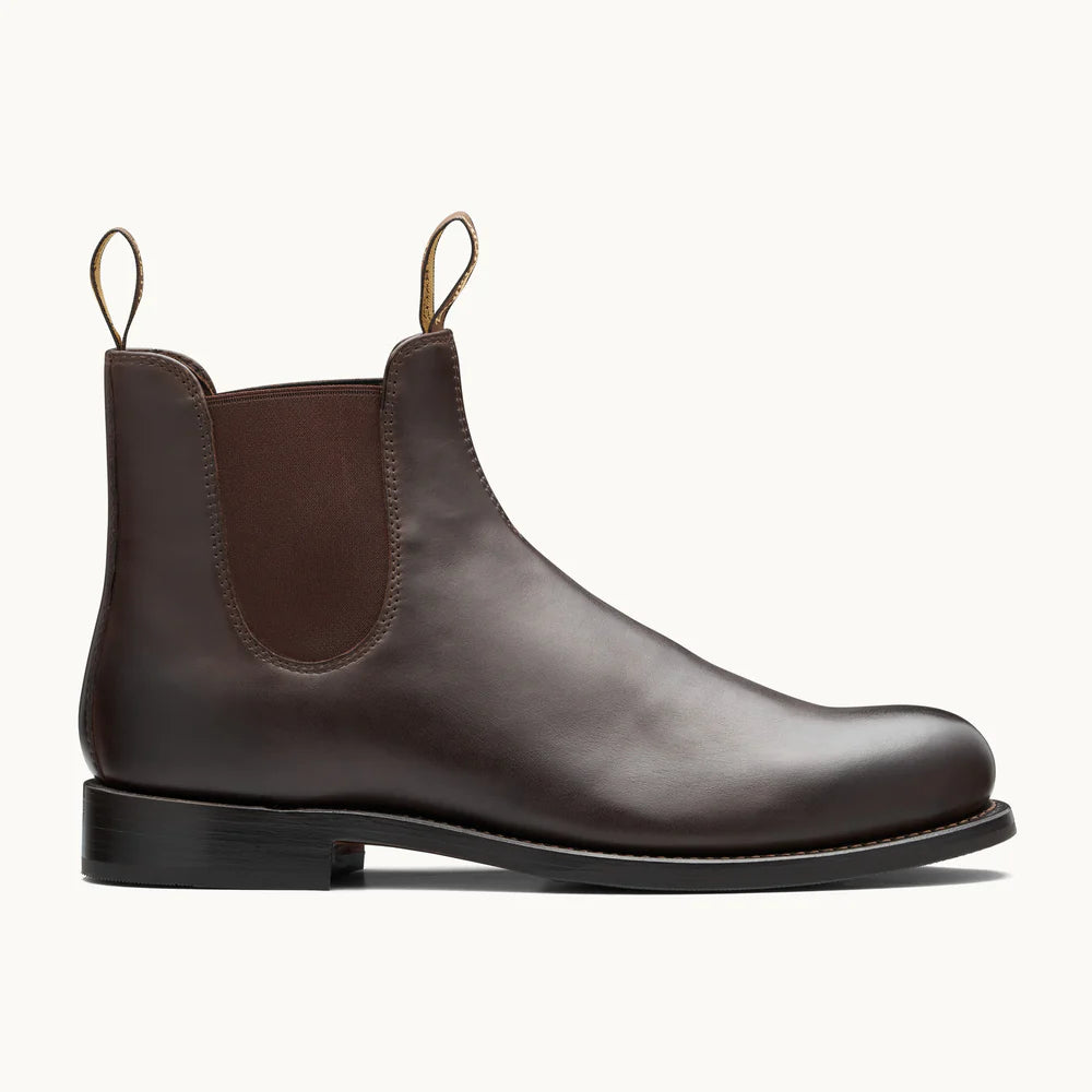 Blundstone 157 Heritage Brown Leather Elastic Side Boots