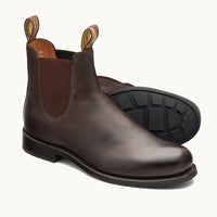 Blundstone 157 Heritage Brown Leather Elastic Side Boots
