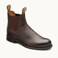 Blundstone 157 Heritage Brown Leather Elastic Side Boots