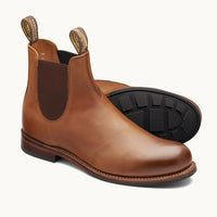 Blundstone 158 Heritage Chestnut Leather Elastic Side Boots