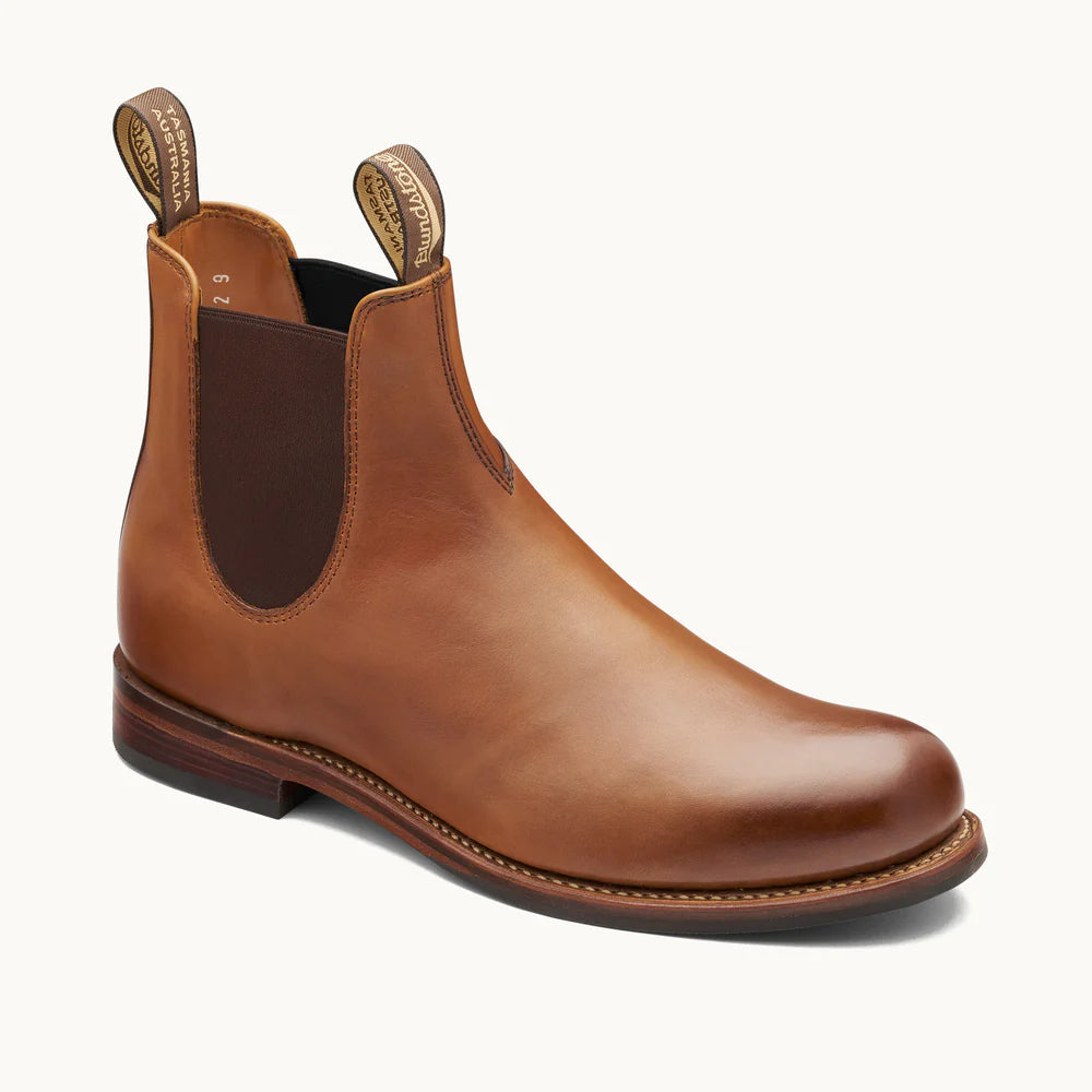 Blundstone 158 Heritage Chestnut Leather Elastic Side Boots