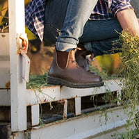 Blundstone 200 Elastic Side Work Boots Chestnut Allgoods