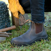 Blundstone 400 Elastic Sided Non Safety Work Boots (Brown)