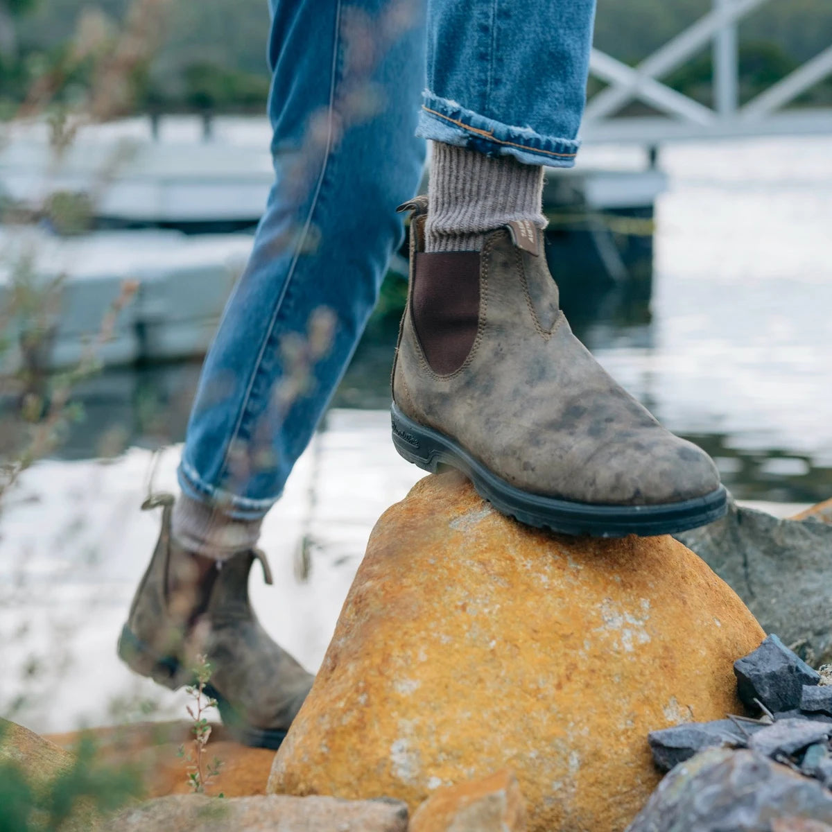 Blundstone 585 Urban Boots (Rustic Brown) – Allgoods