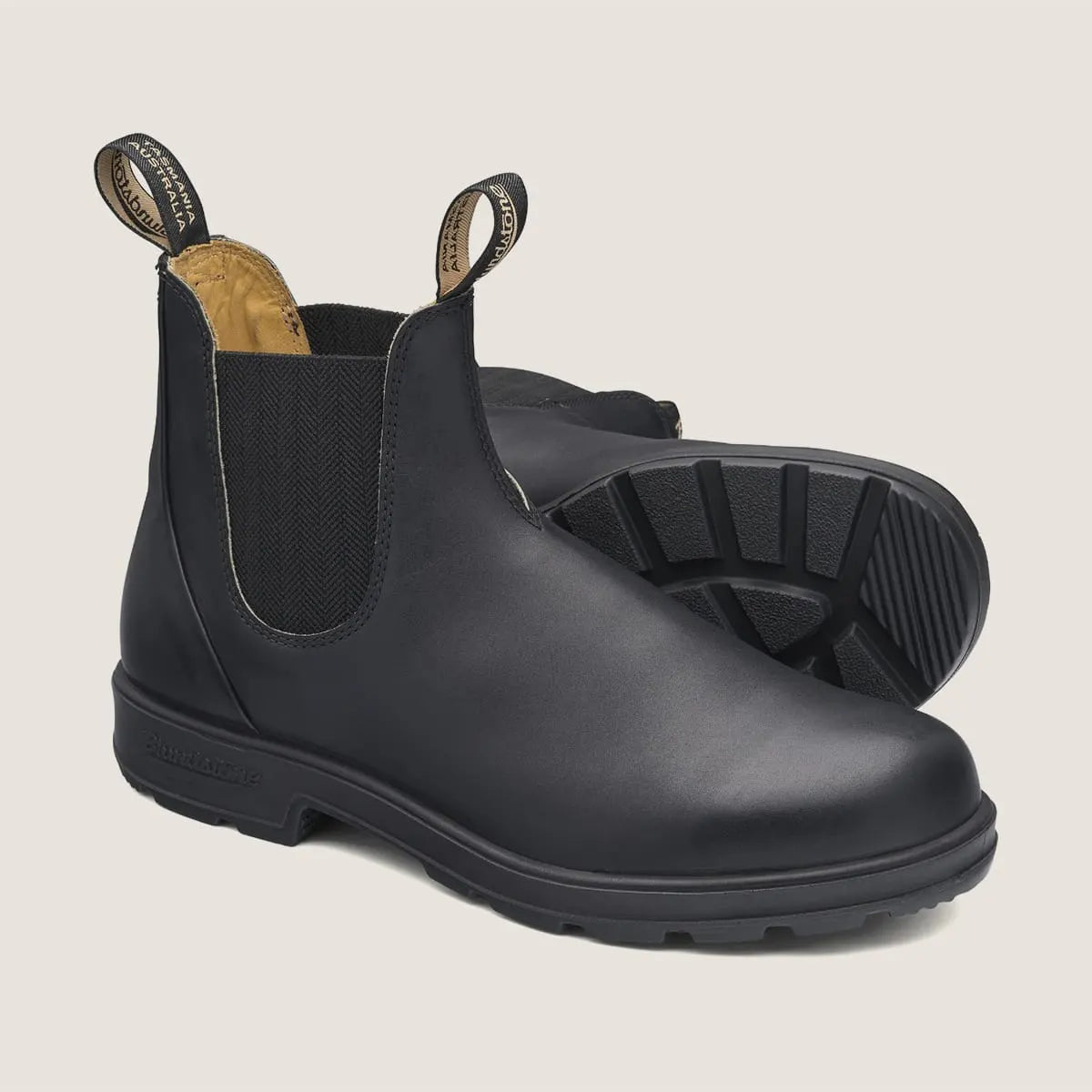 Blundstone 610 Elastic Sided Work Boots in Black