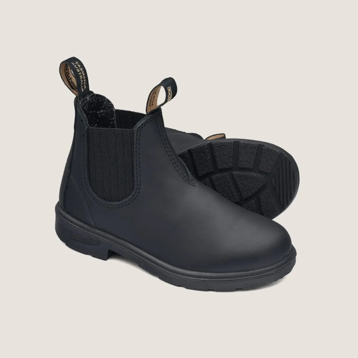 Blundstone 631 Elastic Sided Kids Boots Black Allgoods