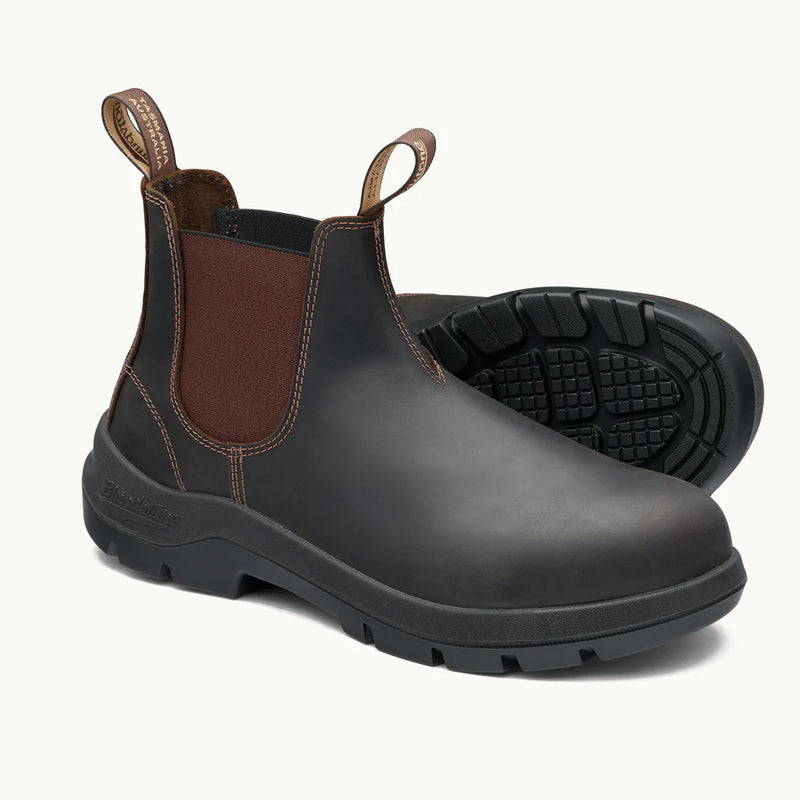 Blundstone 705 WorkLife Elastic Side Chelsea Boots (Buffalo Brown)