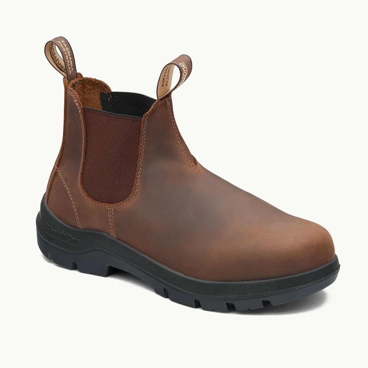 Blundstone 720 WorkLife Leather Elastic Side Boots (Teak)