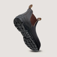 Blundstone 7508 DuraFit Elastic Side Safety Boots (Brown)