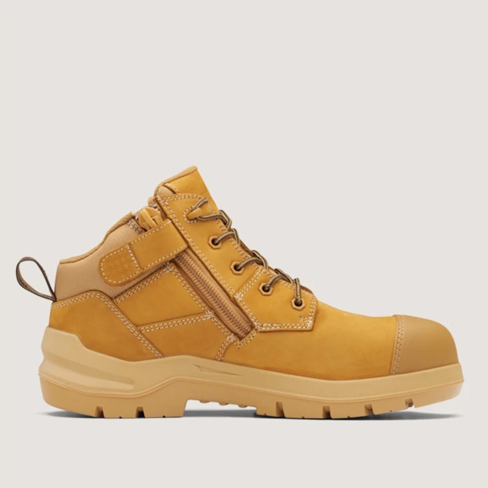 Blundstone 7540 DuraFit 115mm Zip Side Safety Boots (Wheat)