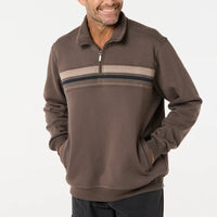 Breakaway Karl Snowy Mt Fleece Half Zip Jumper