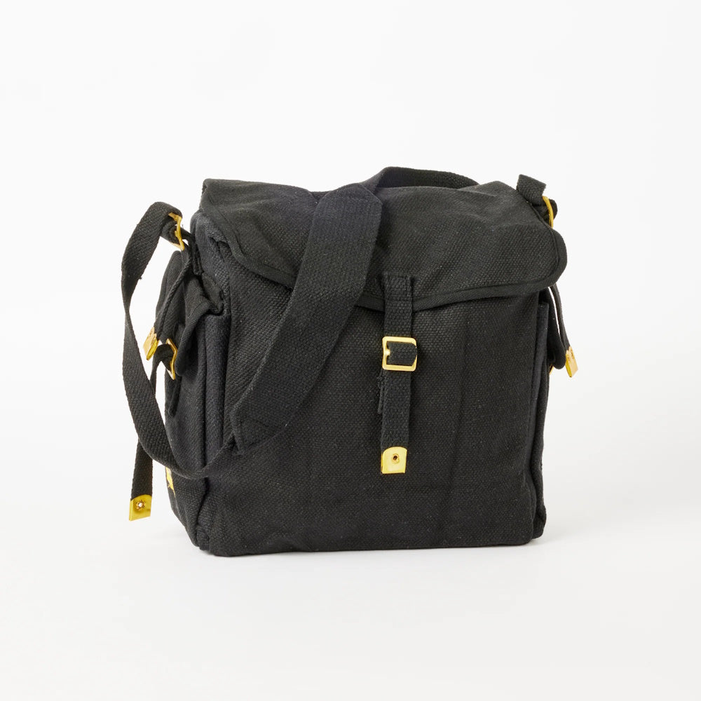 Bush Tracks Canvas Haversack WH3 Black