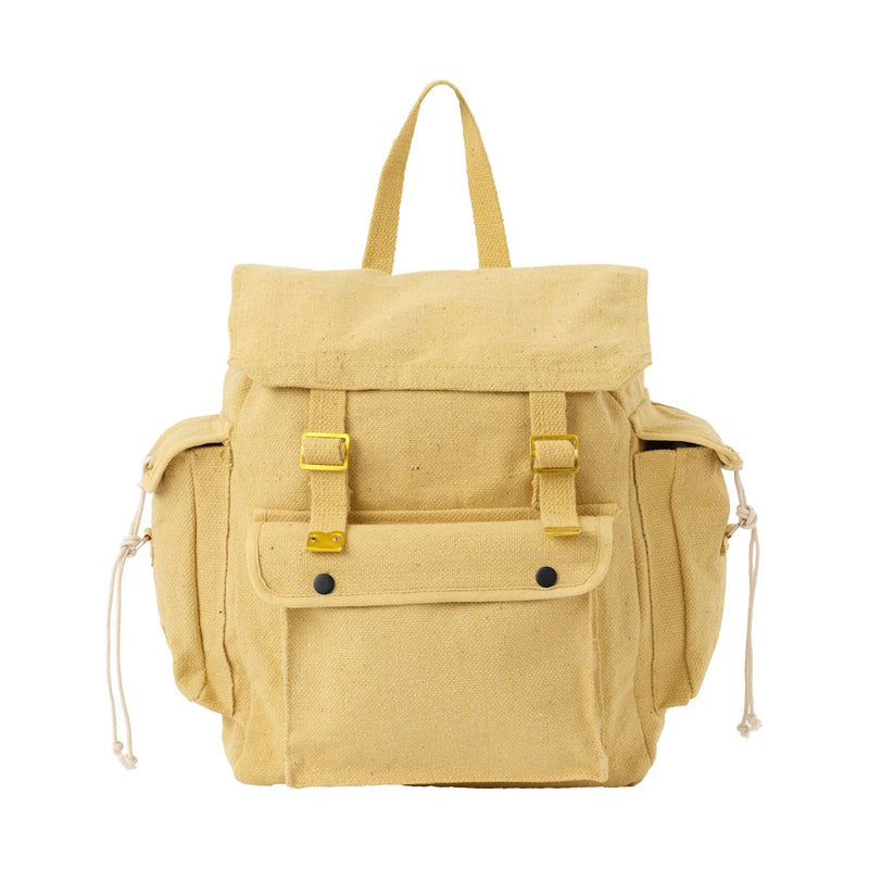 Bush Tracks Cotton Canvas Rucksack RSW3 Khaki