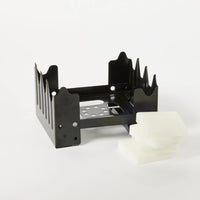 Bush Tracks Folding Camp Stove Black
