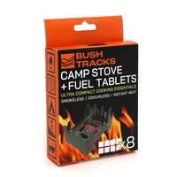 Bush Tracks Folding Camp Stove Black