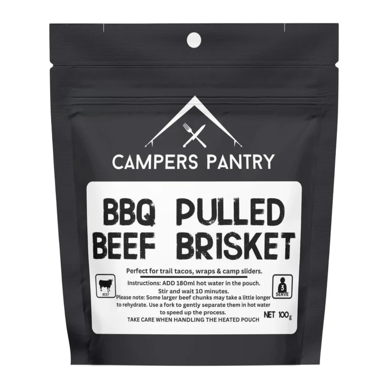 Campers Pantry Slow Cooked BBQ Pulled Beef Brisket 100g