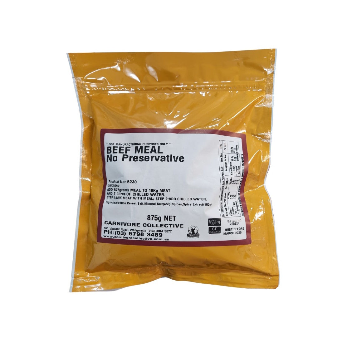 Carnivore Collective Beef Sausage Seasoning 875g