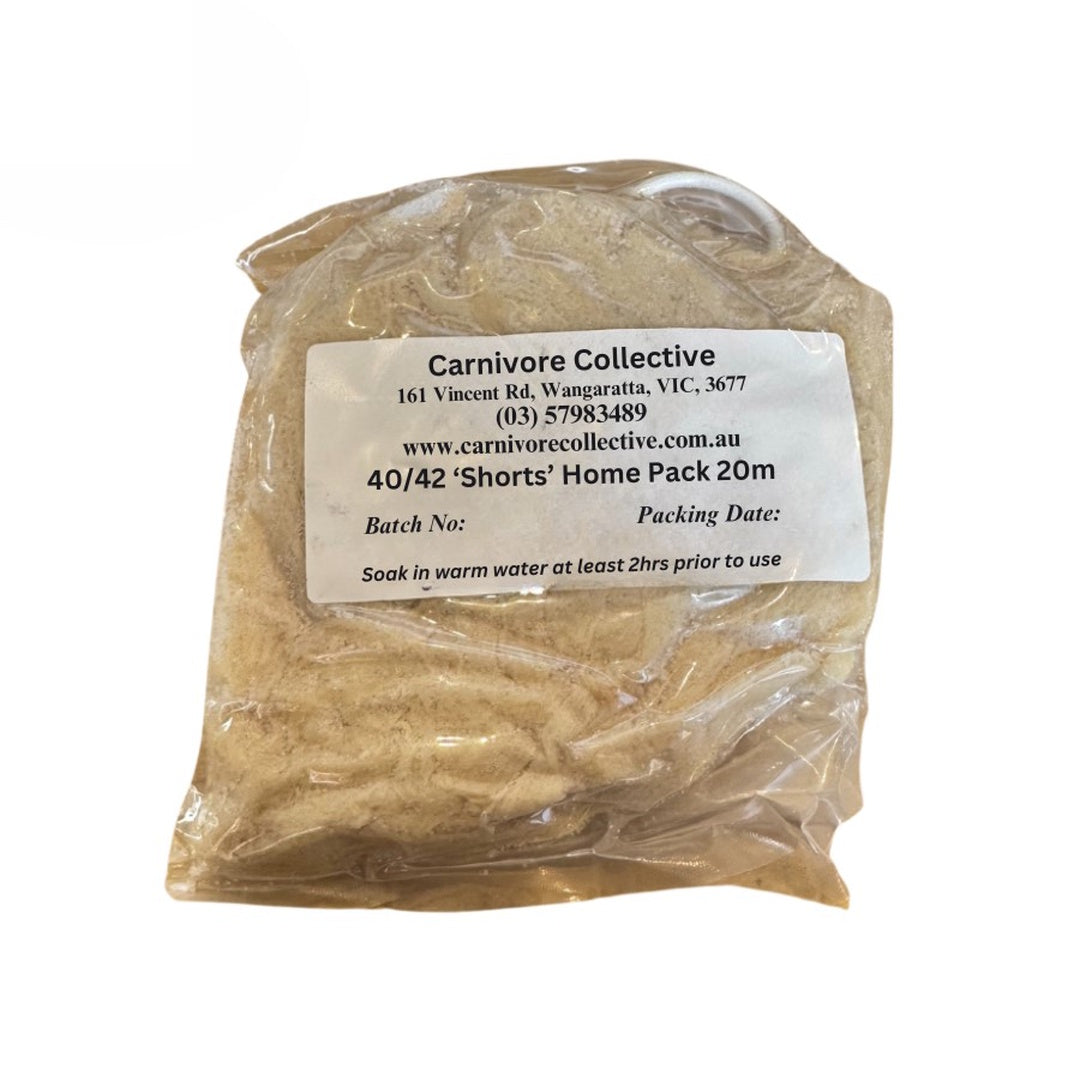 Carnivore Collective Natural Graded 40/42mm Thick Hog Casings 20m