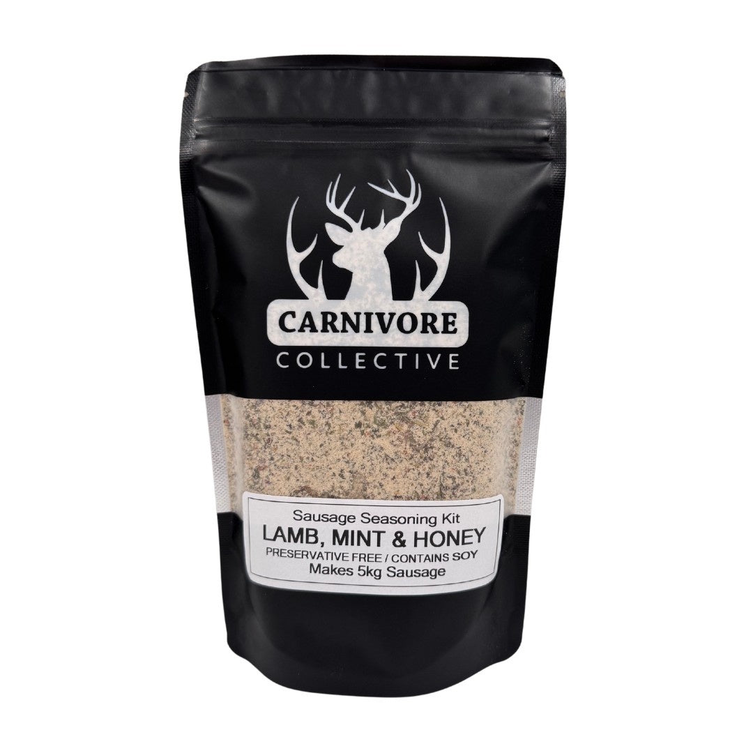 Carnivore Collective Sausage Seasoning 5kg Batch Lamb, Mint and Honey