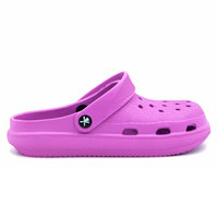 Clogees Womens Softy Clog in Purple