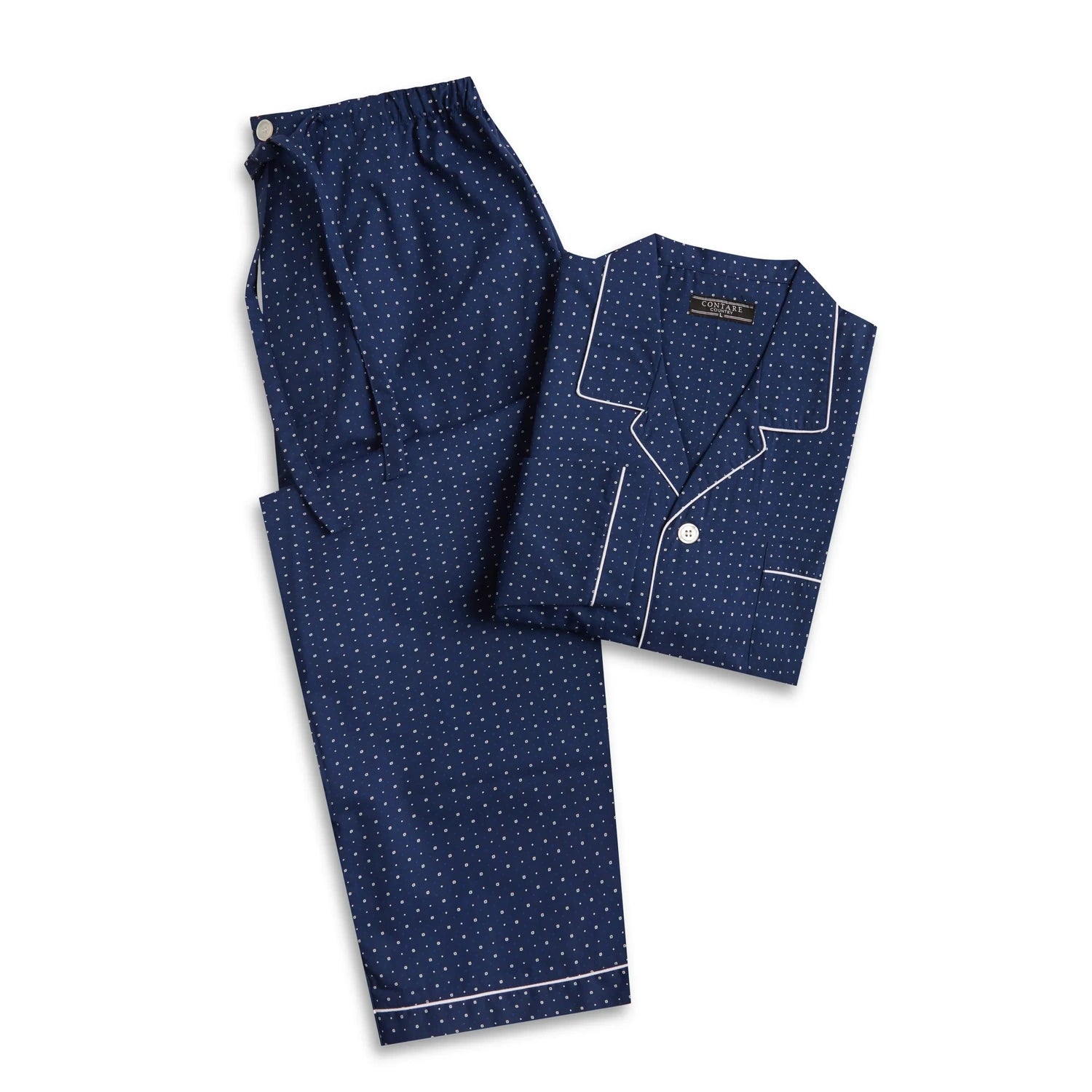 Contare Cotton Rich Long Sleeve Pyjama Set