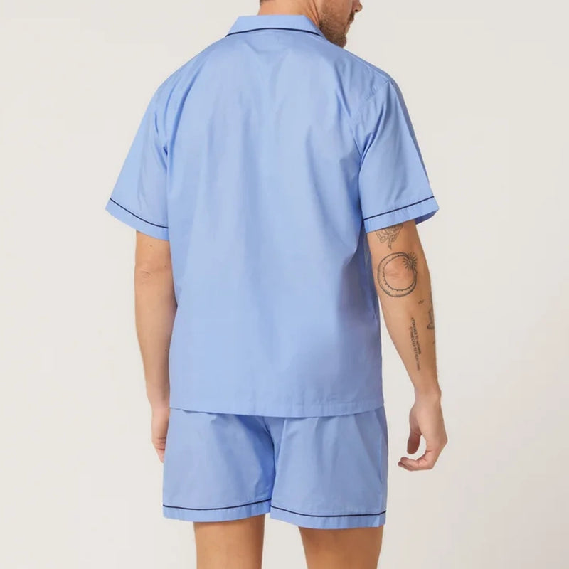 Contare Cotton Rich Short Sleeve Pyjama Set